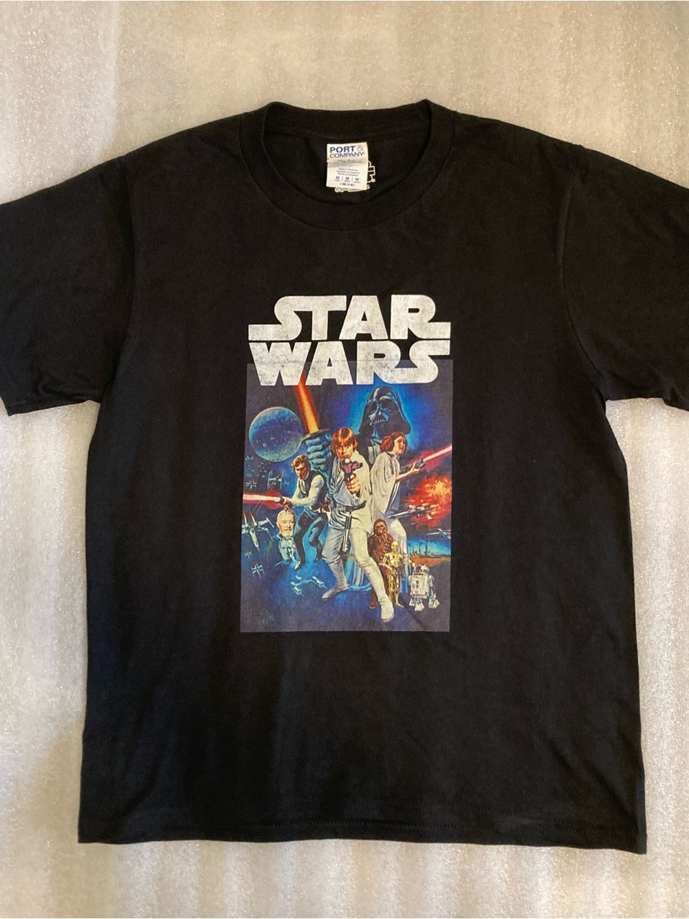 Star Wars Black Logo Tee.